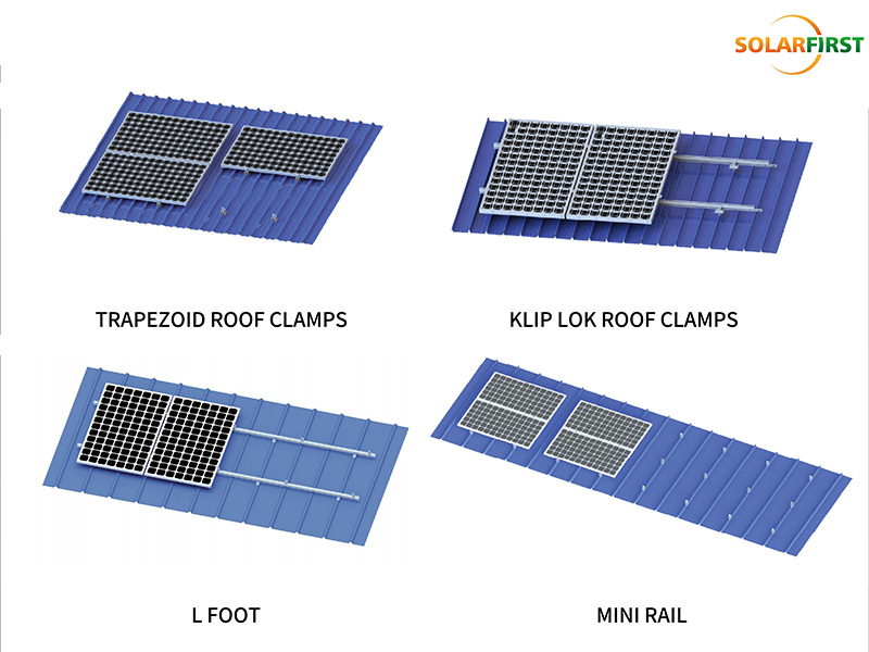Support de toit solaire