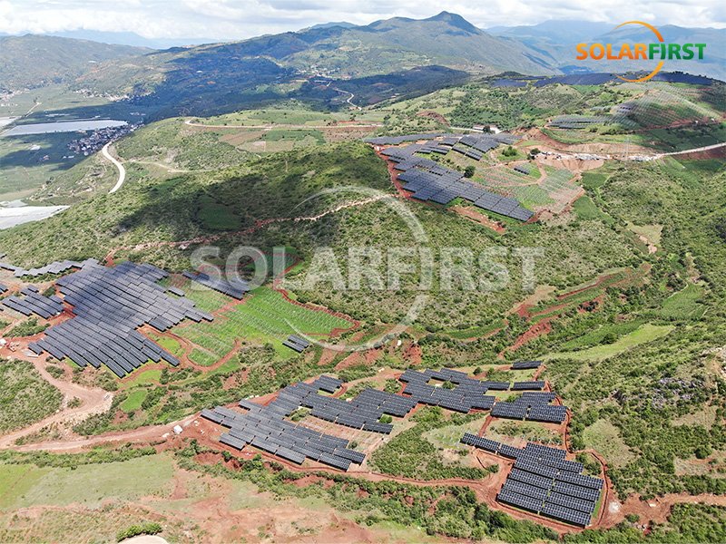 Montage au sol de 60 MWc à Da Tang, Chine