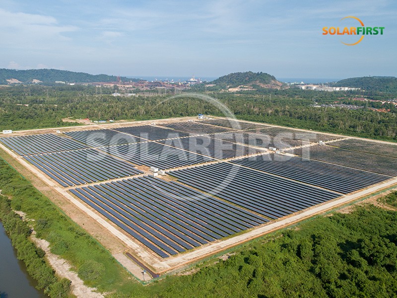 Projet de centrale électrique au sol de 23 MWc en Malaisie