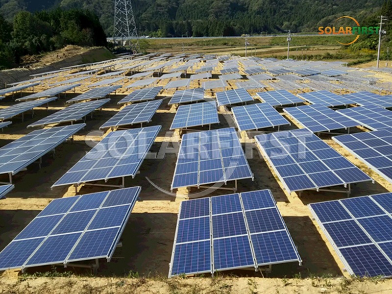 Installation au sol de 798 kWc au Japon