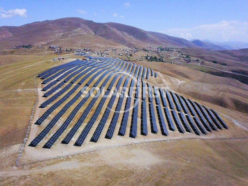 Installation au sol de 6,6 MWc en Arménie