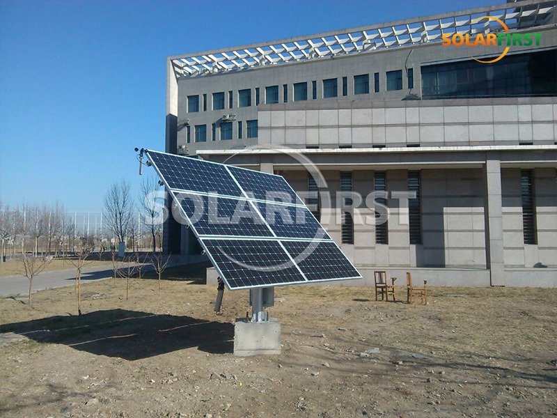Suivi à deux axes de 1,8 kWc à l'Université de commerce de Tianjin