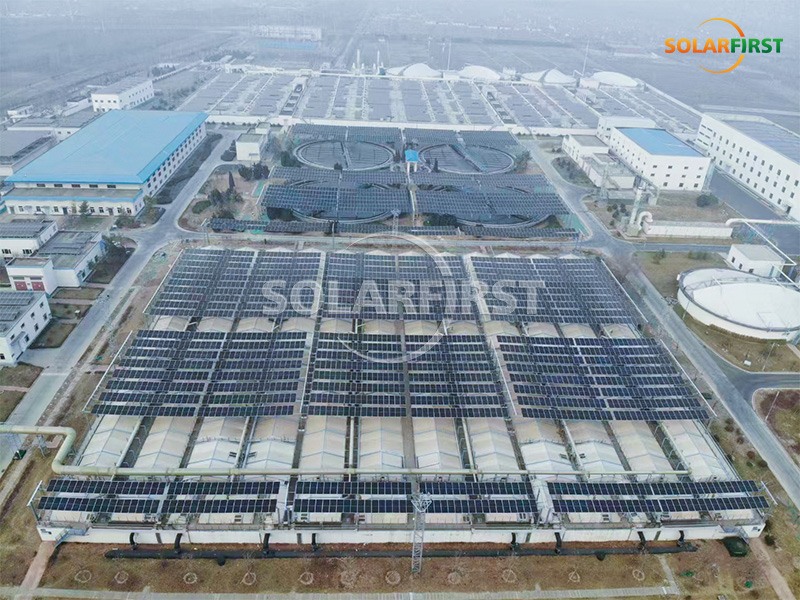 Installation d'une station d'épuration flexible de 1,9 MWc en Chine
