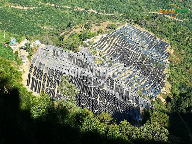 Structure flexible de 36 MWc au Yunnan