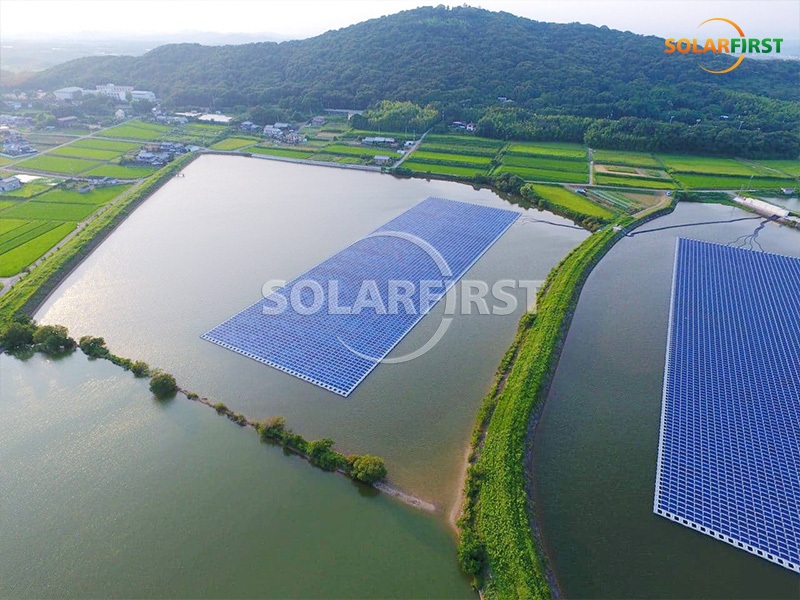 Photovoltaïque flottant de 8 MWc en Thaïlande