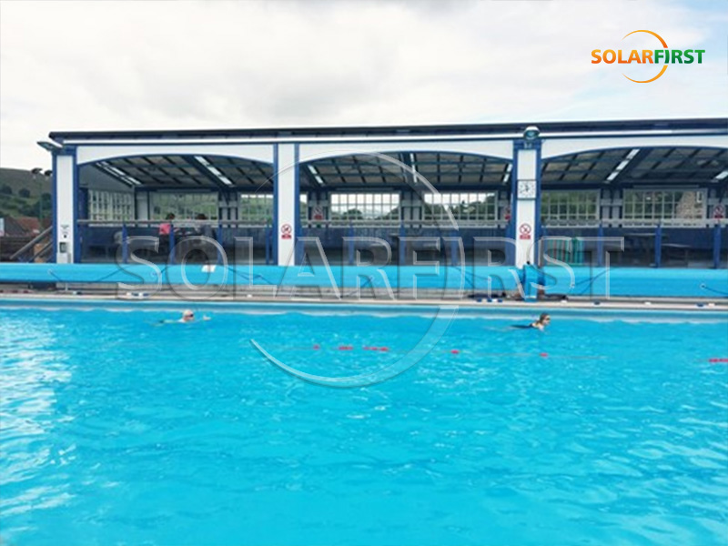 Projet de piscine en plein air dans le Derbyshire, Royaume-Uni