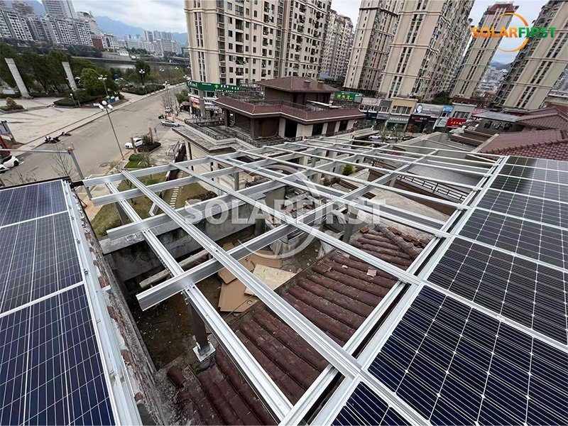 Solution de toiture BIPV en Chine