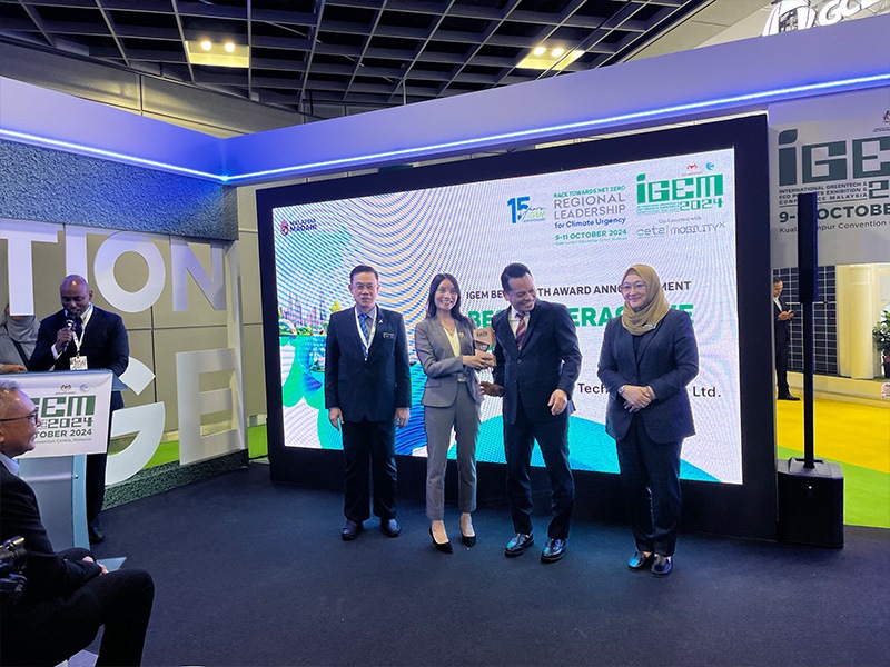 SOLAR FIRST récompensé comme « MEILLEUR STAND INTERACTIF » à l'IGEM 2024