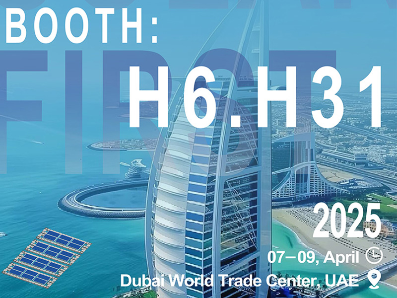 Solar First présentera ses solutions d'énergie verte au salon Middle East Energy 2025