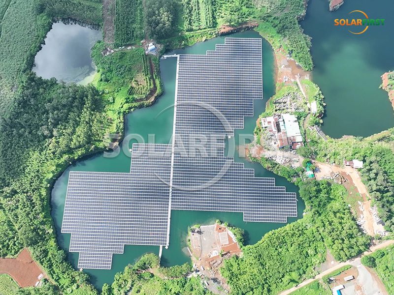Le projet solaire flottant du comté de Lingao de Solar First Group a été connecté avec succès au réseau et reçoit les éloges des médias&nbsp;!